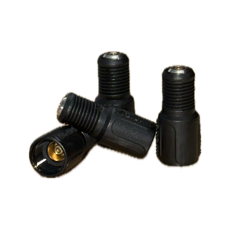 Pack of 4 quick-release valve caps